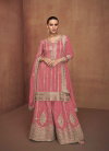 Peach Colour Saloni By Gulkayra Simar Silk Designer Readymade Suits 7495 B



